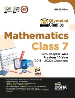 Olympiad Champs Mathematics Class 7 with Chapter-wise Previous 10 Year (2013 - 2022) Questions 4th Edition | Complete Prep Guide with Theory, PYQs, Pa