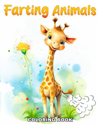 Farting Animals Coloring Book