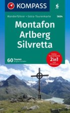 KOMPASS Wanderführer Montafon, Arlberg, Silvretta, 60 Touren