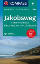 KOMPASS Wanderführer Jakobsweg Camino del Norte, 36 Etappen
