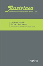 AUSTRIACA, NO 94. LES CERCLES VIENNOIS DE L'ENTRE-DEUX-GUERRES