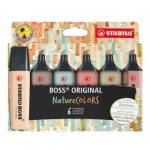 STABILO BOSS ORIGINAL NatureCOLORS 6er Etui