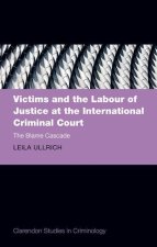 Victims and the Labour of Justice at the International Criminal Court The Blame Cascade (Hardback)