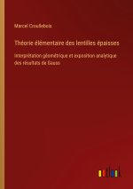 Théorie élémentaire des lentilles épaisses