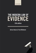 The Modern Law of Evidence 15/e (Paperback)