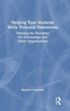 Helping Your Students Write Personal Statements