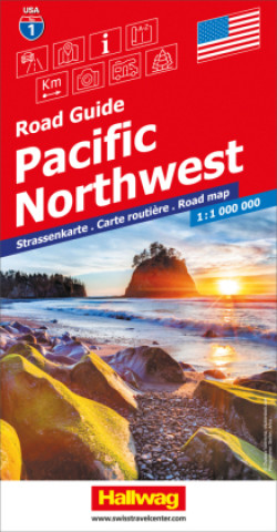 USA, Pacific Northwest, Nr. 01, Strassenkarte 1:1Mio.