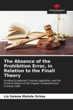 The Absence of the Prohibition Error, in Relation to the Finali Theory