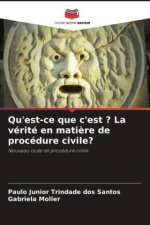 Qu'est-ce que c'est ? La vérité en mati?re de procédure civile?