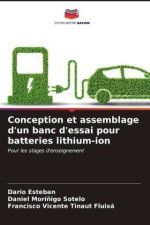 Conception et assemblage d'un banc d'essai pour batteries lithium-ion
