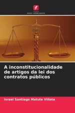 A inconstitucionalidade de artigos da lei dos contratos públicos