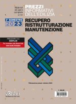 Prezzi informativi dell'edilizia. Recupero, ristrutturazione, manutenzione. 2° semestre 2023. Rilevazione prezzi Ottobre 2023