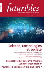 Futuribles n°458. Science, technologies et sociétés