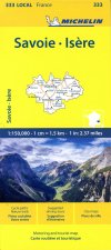 Isere  Savoie - Michelin Local Map 333