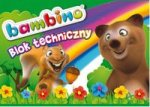 Blok techniczny BAMBINO. A4. 10 kartek