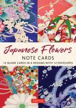 Japanese Flowers, 16 Note Cards