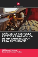 ANÁLISE DA RESPOSTA ESTÁTICA E HARMÓNICA DE UM AMORTECEDOR PARA AUTOMÓVEIS
