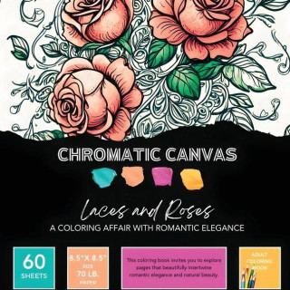 Laces & Roses Coloring Book