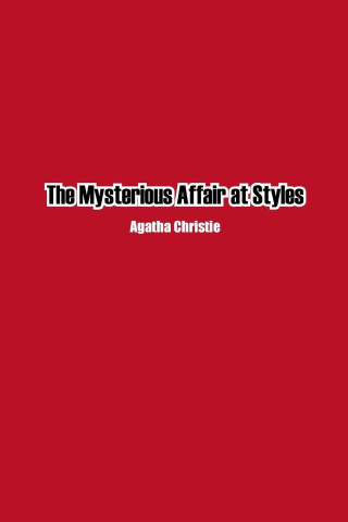 The Mysterious Affair at Styles