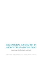 EDUCATIONAL INNOVATION IN ARCHITECTURE - ENGINEERING
