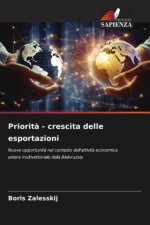 Priorità - crescita delle esportazioni