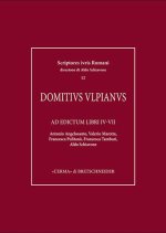 Cnaeus Domitius Ulpianus: Ad edictum libri IV-VII