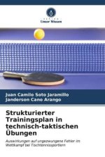 Strukturierter Trainingsplan in technisch-taktischen Übungen