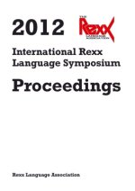 2012 International Rexx Language Symposium Proceedings