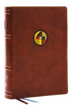 Life in Christ Bible: Discovering, Believing, and Rejoicing in Who God Says You Are (Nkjv, Brown Leathersoft, Thumb Indexed, Red Letter, Comfort Print