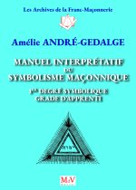Manuel interprétatif du symbolisme maçonnique, 1er degré symbolique, Grade d'Apprenti