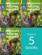 Read Write Inc. Phonics: Yellow Set 5 NF Book Bag Book 1 Animals helping animals  (Paperback)