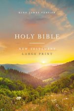 KJV Large Print Outreach New Testament Bible, Scenic Softcover, Comfort Print