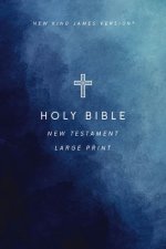 NKJV Large Print Outreach New Testament Bible, Geometric Softcover, Comfort Print