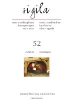 SIGILA, NO 52 COMPLOTS CONSPIRACOES