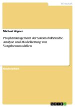 Projektmanagement der Automobilbranche. Analyse und Modellierung von Vorgehensmodellen