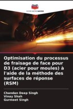 Optimisation du processus de fraisage de face pour D3 (acier pour moules) ? l'aide de la méthode des surfaces de réponse (RSM)