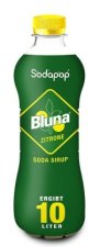SODAPOP BLUNA Zitrone Sirup 500ml für 10 Liter