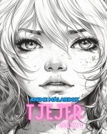 Anime m?larbok TJEJER  VOLYM 1