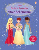 Dive del cinema. Vesto le bamboline. Con adesivi