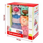 Miękkie klocki sensoryczne 6 szt SP84491 AN01