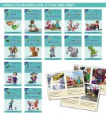 Phonic Books Dandelion Readers Vowel Spellings Level 4 (Alternative spellings for vowels and consonants, alternative sounds for the spellings 'c' and
