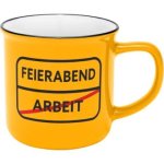 Becher Motiv Feierabend