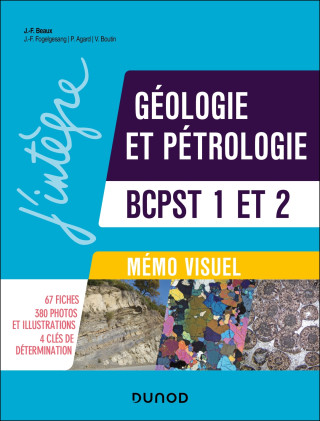 Mémo visuel de géologie-pétrologie BCPST 1 et 2 - 4e éd.