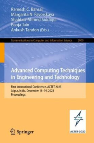 Advanced Computing Techniques in Engineering and Technology