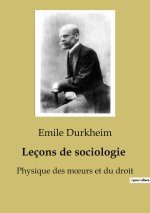 LECONS DE SOCIOLOGIE