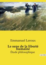 SENS DE LIBERTE HUMAINE