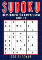 Sudoku Rätselbuch für erwachsene - Band 28