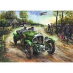 3D pohlednice Bentley 1929