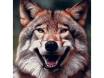 Magnetic Wolfie Ai 3D magnet