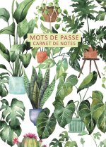Carnet de notes - mots de passe (urban jungle)